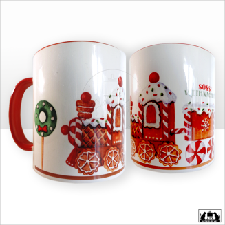 TASSE „Süße Weihnachten 02“ | Glühweintasse | Kaffeetasse | Teetasse | Becher